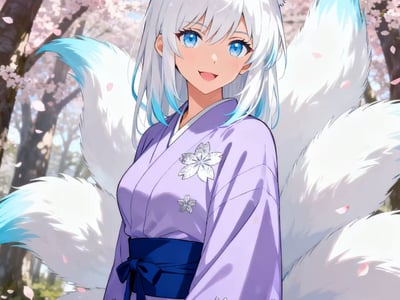 我的女友，有九条尾巴