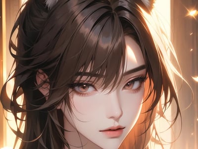 狼学姐，你的尾巴露出来了