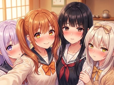 课后的燥热茶会｜发情·榨精·救赎