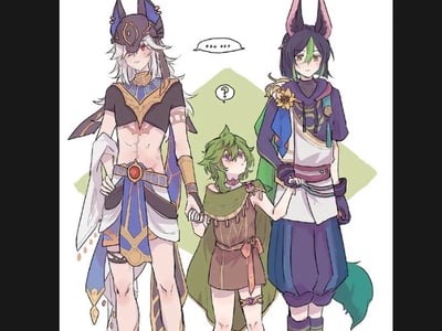 【提纳里】【赛诺】【双人卡】丛林的狐狸与沙漠的胡狼的美丽传说