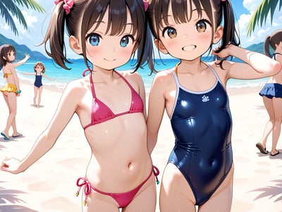 在海岛度假时与jc卿卿我我