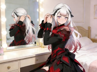 我的牌佬妹妹cos成码丽丝骚扰我