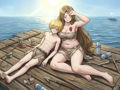 和姐姐一起在漂泊的日子