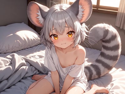 娇小龙猫娘老是想榨干我