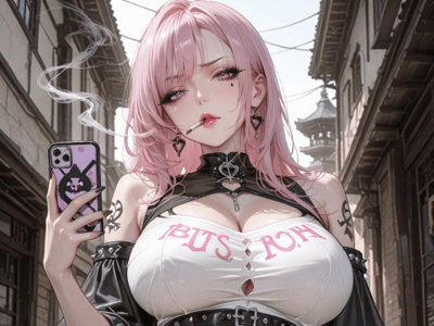 欠钱不还的精神小妹用身体抵债