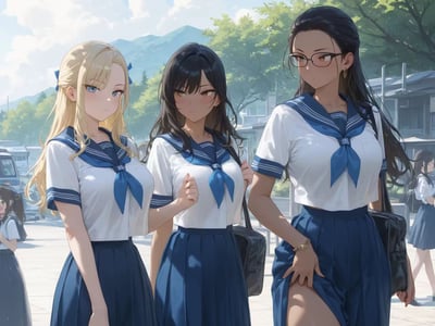 孤岛女子高中的淫荡日常