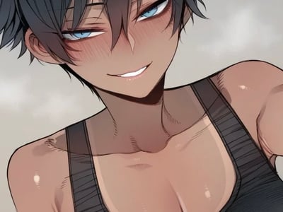 💕对所有人热情的爆乳假小子只鄙视你💕