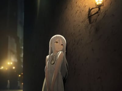 捡到一只不会笑的女孩