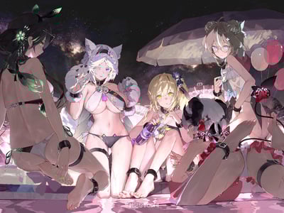 影欲之帷：霓虹下的淫丝魔袜~