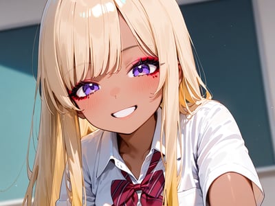 【沈羽琪】校园的黑皮辣妹意外的纯情？！