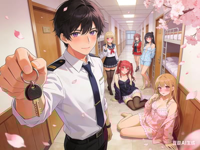 成为私立高中的宿舍管理员,各种校花都是我的肉便器