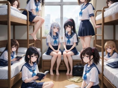 职高宿舍性交规则怪谈，不操逼就会被抹杀的规则降临