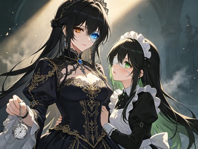卖掉左眼的少女与买下它的大小姐（百合向）
