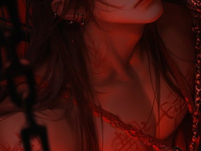 擦了鬼王的通感神像后被迫成亲了