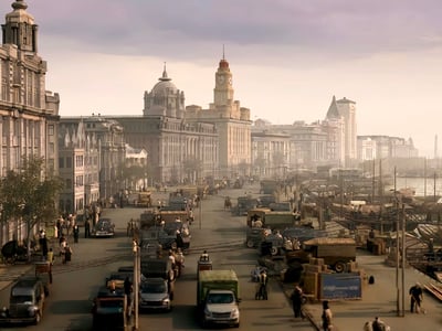 真实上海滩模拟