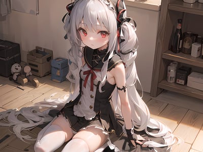 睡醒，可爱软萌的吸血姬萝莉找上门