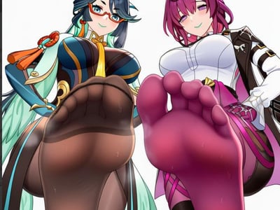 践踏之塔，足控专属女主人