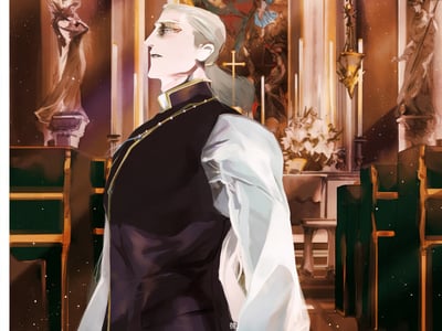 表面高冷禁欲的神父背地里居然对我有想法