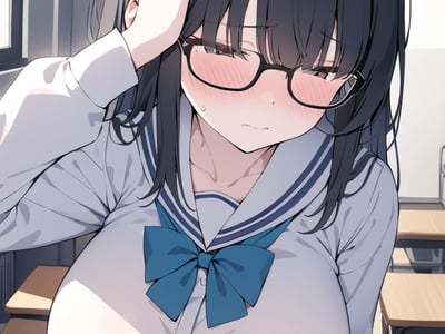 表面自闭实则超色情的隐藏美少女同桌♥千代可怜