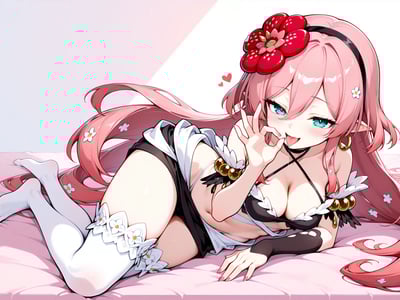 输了就要🥵🥵萝莉，美少女，御姐😍❤️吗？嘻！我不要输啊😭！