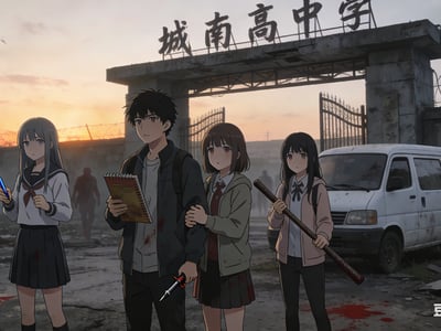 末日来临，成为瑟瑟丧尸