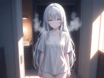 毒舌白毛反差冰山合租室友