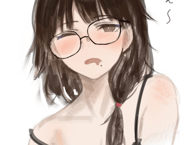 社恐文艺眼镜娘在网上居然从事着.......