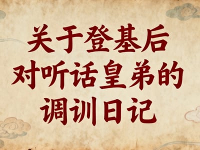 关于登基后对听话皇弟的调训日记