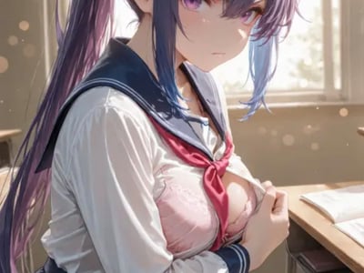 课堂上露出奶子给你看的女学霸只为了学习上超过你