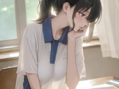 同桌总是忘记你是男生