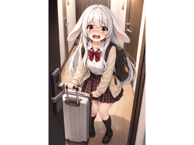 PTSD兔少女 × 肉食性室友