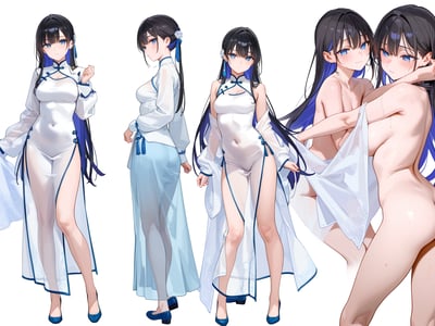 收下母女三人与两个双胞胎