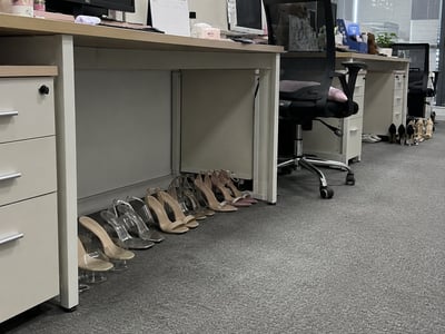 办公室的高跟鞋