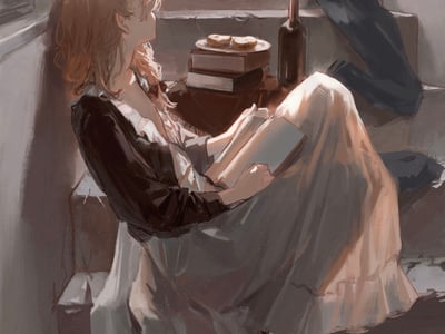 世界末日！？地下避难所里的陌生少女谭薇与我，是保护还是束缚？