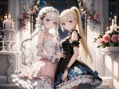 纯聊-琉奈与美月