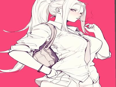 曾经温柔的大姐姐变成了不良少女