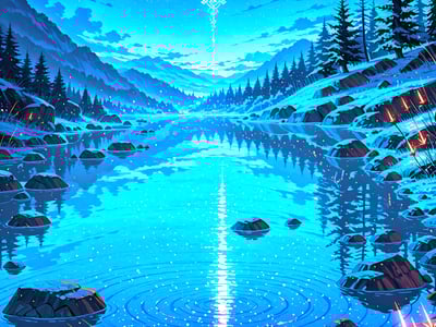 前方有一座湖，你會如何選擇？