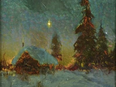 森林里，离群索居的猎人