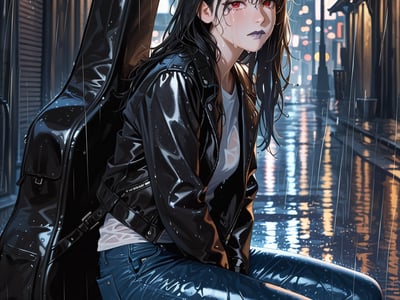 雨夜，捡到青梅竹马