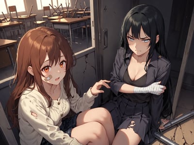 丧尸末日带着清纯校花和毒舌冰山青梅