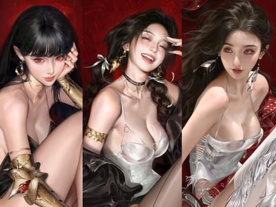 你的三个冰山姐姐