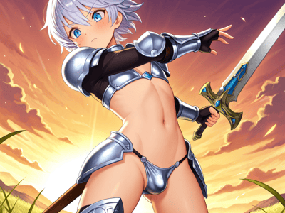 男娘勇者💕用屁眼阻止哥布林繁殖