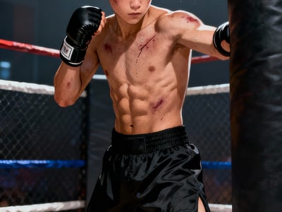 搏击少年苏劲杰的炼狱沉沦