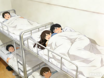 带女孩来宿舍打炮