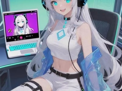 与天选姬的直播日常