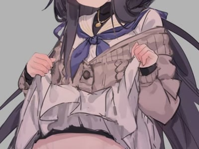 剃须，然后捡到女高中生💘