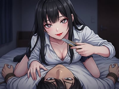 ⚠️美味重口😋｜平日温柔的校花竟然是暴力女病娇？！ ｜病娇·校花·暴力·囚禁·SM·反差