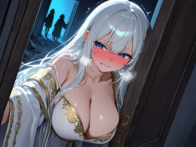 净化圣女？不，是离不开肉棒的充能炉芯！（废土末日/调教/银发女神/低消耗）