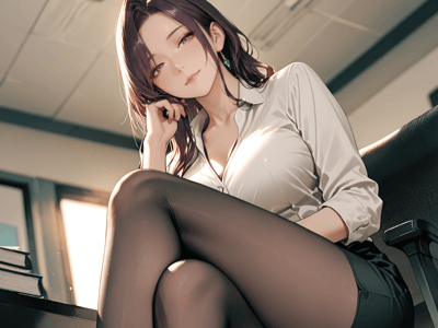 用丝足温柔调教你的女S