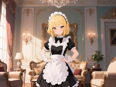 这个女仆真的太嚣张了